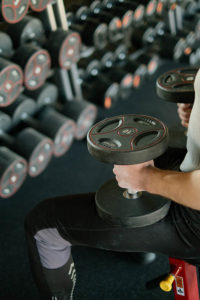 Gym equipment available at Peak Performance Gym